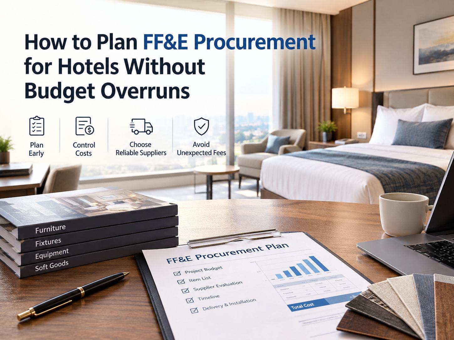 How to Plan FF&E Procurement for Hotels Without Budget Overruns